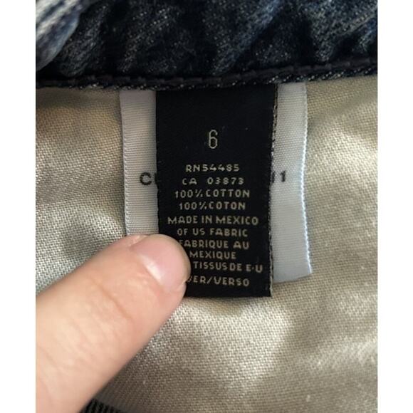 Vintage Y2K American Eagle Women’s Denim Flare Low Rise Blue Jeans Size 6 - Picture 4 of 8